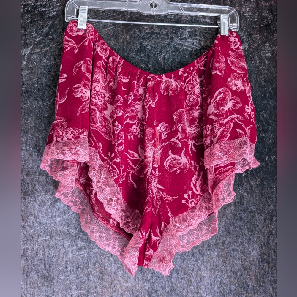 Anthropologie LyreBird Embroidered Floral Cami Shorts Set - Picture 4 of 4